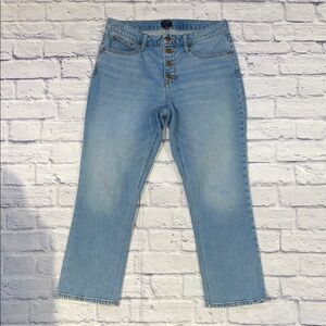 J. Crew Mid Rise Flare Crop - Size 30